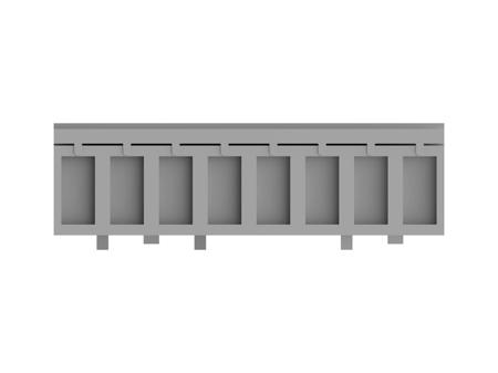 3-928343-8 TE Connectivity, RAST 5 IDC Connectors Receptacle PCB Connector Housing, 5mm Pitch, 8 Way, 1 Row Vertical