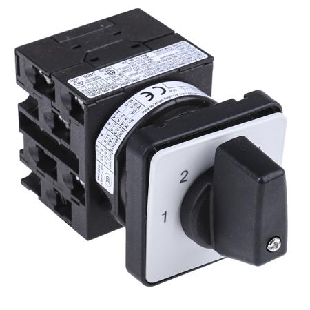 78627336-T0-3-8232-E-EZ-P1-RS257-9659- Eaton, SP 5 Position 45° Multi Step Cam Switch, 690V ac, 20A, Rotary Actuator
