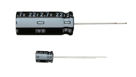 JUWT1105MCD Nichicon 1F Supercapacitor ± 20% Tolerance, JUW 2.7V dc, Through Hole