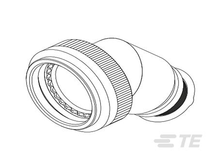 442327-000 TE Connectivity, TXRSize 16/17 Circular Connector Backshell, For Use With Connectors