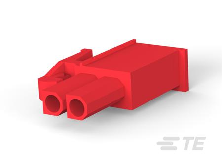 1-172165-2 TE Connectivity 1-172 Power Connector, 2 Contacts, Straight MATE-N-LOK Range