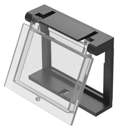 22-925 EAO Modular Switch Flip Guard for Use with For only flush front bezel
