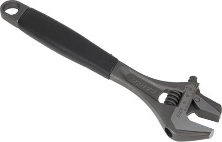 9073 P Bahco Adjustable Spanner, 308 mm Overall, 35mm Jaw Capacity, Plastic Handle