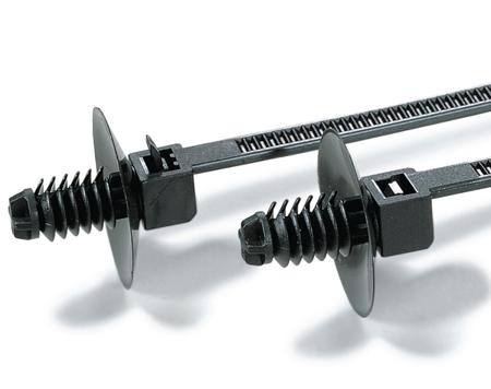 150-55500 REL30SDP6-PA66-BK HellermannTyton Cable Tie, Releasable, 170mm x 5 mm, Black Polyamide 6.6 (PA66), Pk-500