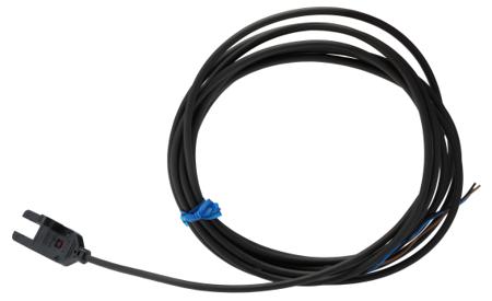 EE-SX772A-2M Omron Through Beam Photoelectric Sensor, Fork Sensor, 5 mm Detection Range