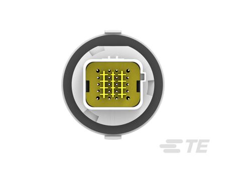 1-2350891-2 TE Connectivity, NTSEAL Automotive Connector Socket 20 Way, Solder Termination