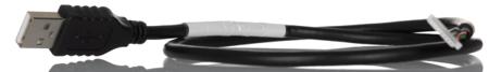 268-2651 RS PRO USB 2.0, Male USB A to Male IDC, 500mm