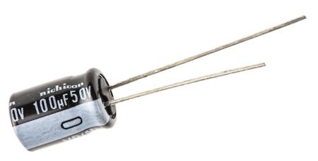 UVR1H101MPD Nichicon 100μF Aluminium Electrolytic Capacitor 50V dc, Radial, Through Hole -