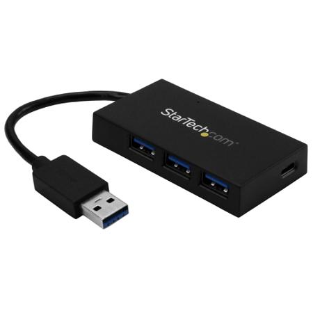 HB30A3A1CFB StarTech.com 4 Port USB 3.0 USB A, USB C  Hub, USB Bus Powered, 75 x 40 x 13mm