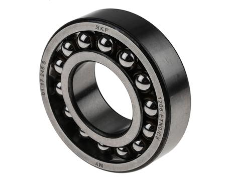 1206-ETN9-C3 SKF Self Aligning Ball Bearing - 30mm I.D, 62mm O.D