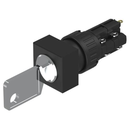 51-146.025D2F EAO Pushbutton Actuator for Use with Switching Devices
