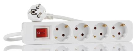 222-2588 RS PRO 1.5 mm 4 Socket Schuko Extension Lead, 250 V, IP20