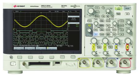 MSOX2014A Keysight Technologies  InfiniiVision 2000 X Series, 100MHz Bench Oscilloscope, 4 Analogue Channels, 8 Digital