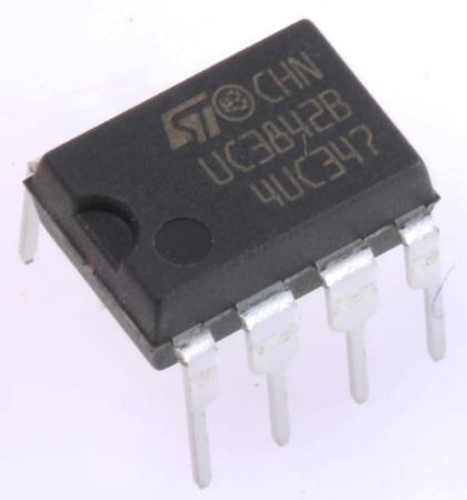 UC3842BN STMicroelectronics , PWM Controller, 500 kHz 8-Pin, PDIP
