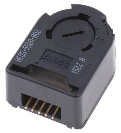 HEDS-5500-A02 Broadcom Incremental Encoder 30000rpm -0.5 → 7 V dc