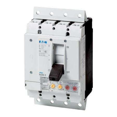 113388-NZMH2-4-VE100-SVE Eaton, Eaton Moeller NZM MCCB Molded Case Circuit Breaker 4P 100A, Breaking Capacity 5 kA, Plug In