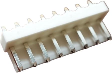 147-123 RS PRO Straight Through Hole PCB Header, 8 Contact(s), 3.96 mm Pitch, 1 Row, Shrouded