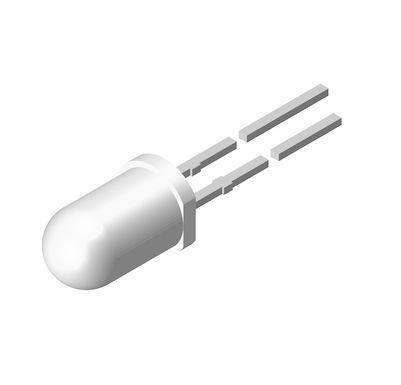 TLDR5800 Vishay Red LED 5 mm Through Hole,