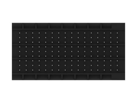 2007806-1 TE Connectivity, 2007806 1.9mm Pitch Connector Backplane Connector, Male, Vertical, 16 Column, 9 Row, 144 Way, 2007806