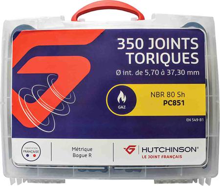 199081 Hutchinson Le Joint Français O-Ring Kits NBR, Kit Contents O-Rings