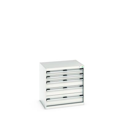 40020025-16V Bott 5 Cabinet, Steel, 800mm x 650mm x 800mm, Light Grey