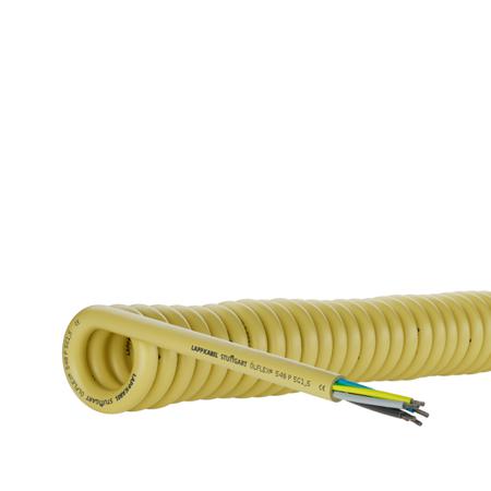 73220113 Lapp 73220 Control Cable, 3 Cores, 0.75 mm², Unscreened, 100m, Yellow Polyurethane Sheath, 18 AWG