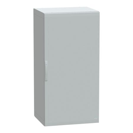 NSYPLA1576G Schneider Electric Thalassa Series Fibreglass Reinforced Polyester Single-Door-Door Floor Standing Enclosure, Opaque