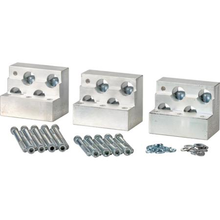 127669 EML33 Eaton S811 Series Terminal Block, 4-Way, 70-150 mm² Wire, Screw Termination