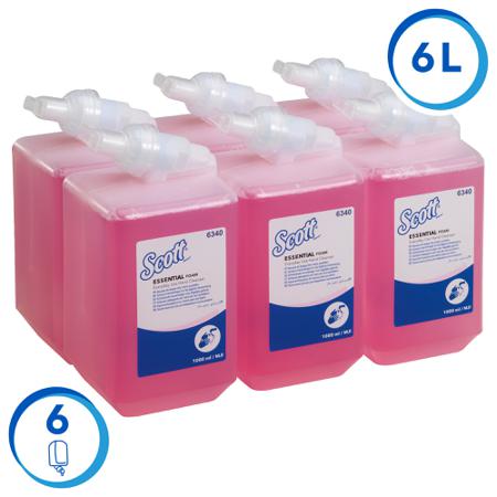 6340 KLEENEX Kleenex Hand Cleaner with Anti-Bacterial Properties - 1 L Cassette