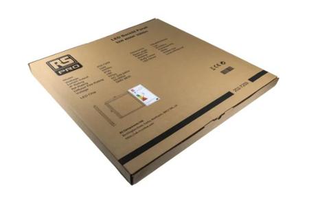 225-7019 RS PRO 32 W Square LED Panel Light, Cool White, L 595 mm W 595 mm