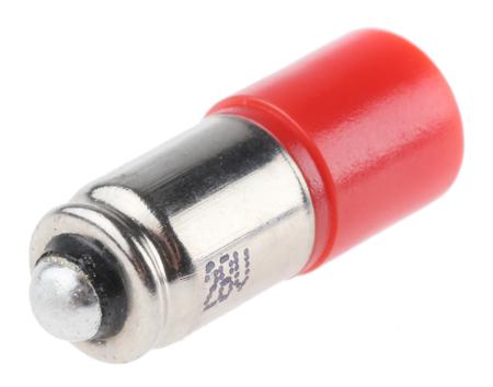 203-773 RS PRO Red LED Indicator Lamp, 28V ac/dc, Midget Groove Base, 6mm Diameter, 1750mcd