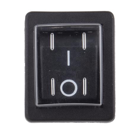 C1350ALGAC Arcolectric (Bulgin) Ltd Double Pole Single Throw (DPST), On-Off Rocker Switch Panel Mount