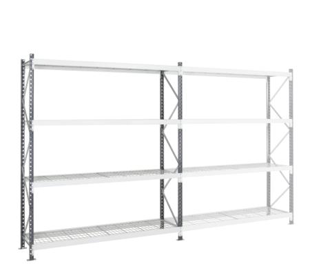 ZRRAYGRIL251580D1 Manorga RAL 7024 Sheet Steel Galvanised Storage Rack System Shelving System, 2500mm x 1500mm