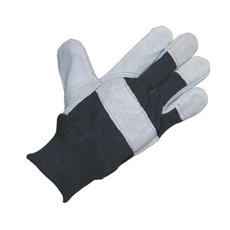 569S RS PRO Black Leather General Purpose Work Gloves, Size 7, Small