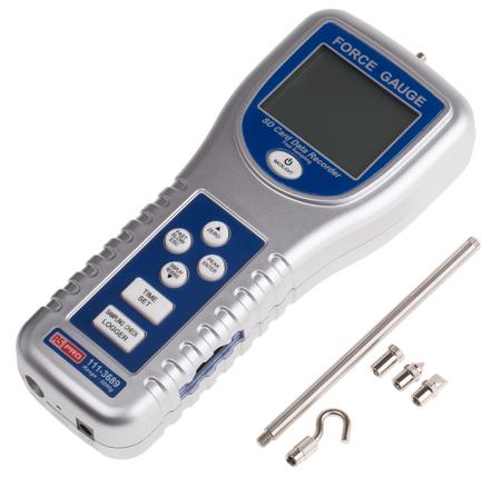 111-3689 RS PRO Force Gauge RS232, USB, Range: 49.03N