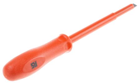 RS_911-1121 ITL Insulated Tools Ltd Flat Standard Screwdriver 8 x 1.2 mm Tip, VDE 1000V Approved