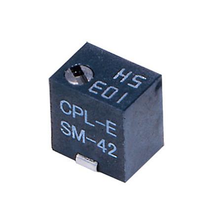 SM-42TW201 SMD Trimmer Potentiometer 0.25W Top Adjust NIDEC COPAL ELECTRONICS GMBH