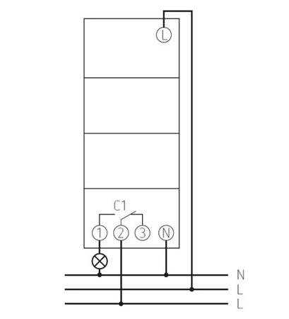 43-02-0001-1 1 Channel Digital DIN Rail Time Switch Measures Days, Hours, Minutes, Seconds, 110 → 230 V ac