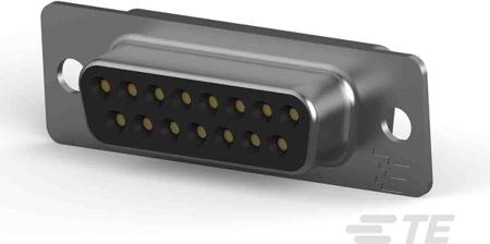 5-747909-2 TE Connectivity Amplimite 15 Way Through Hole D-sub Connector Socket, 2.77mm Pitch