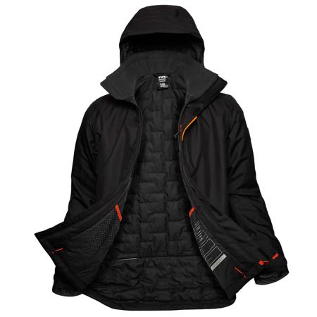 71345_991-XL Helly Hansen 71345 Black, Breathable, Waterproof Winter Jacket, XL