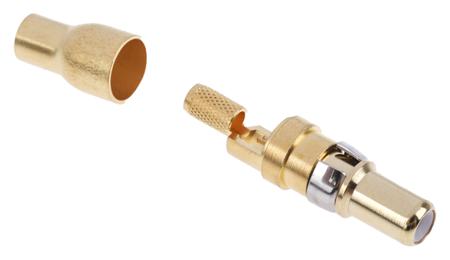 311-5694 RS Pro Male Solder D-Sub Connector Coaxial Contact, Gold over Nickel Plated Coaxial