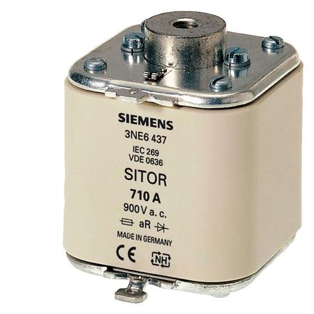 3NE3635-6 Siemens size NH3 Square Body Fuse, aR, 1kV