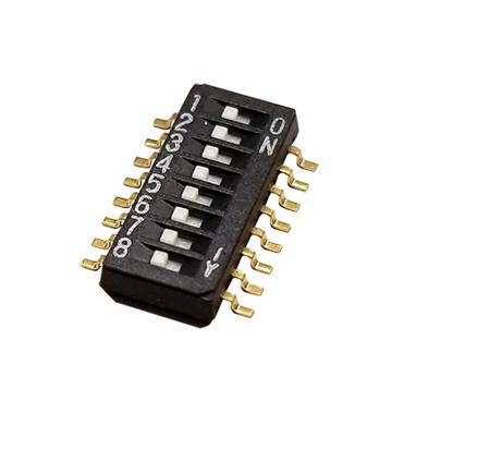 CHS-08TB1 NIDEC COPAL ELECTRONICS GMBH Surface Mount Slide Switch 8PST 100 mA Slide