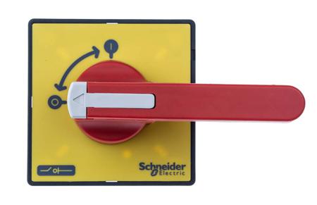 KCF3PZ Schneider Electric Red Rotary Handle, TeSys Series