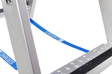 41549 Zarges Step Ladder 2 x 3 steps Aluminium 0.88m open length