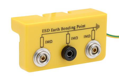 218-656 RS PRO ESD Earth Bonding Bracket With 10 mm Stud - 4 mm Banana Socket