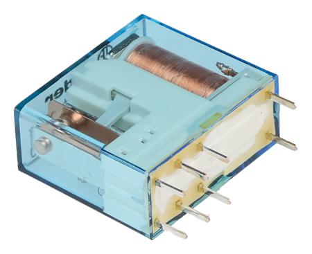 406170484000 Finder PCB Mount Power Relay, 48V dc Coil, 16A Switching Current, SPDT