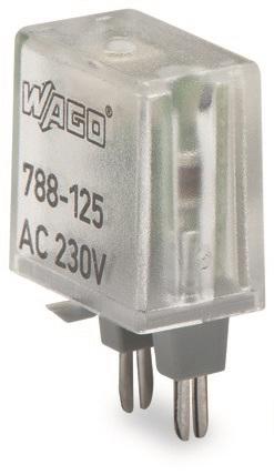 788-123 WAGO Pluggable Function Module, LED Module for use with Relay Module