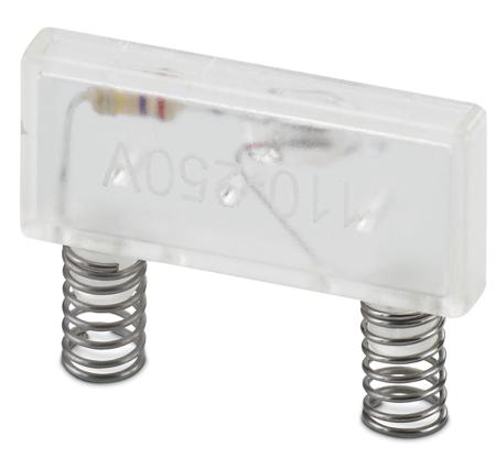 2204231 Phoenix Contact UK 5-HESI LEUCHTANZEIGE 250 Series Light Indicator for Use with DIN Rail Terminal Blocks