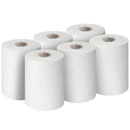 6695 SCOTT Scott Rolled White Paper Towel, 198mm, 760 Sheets